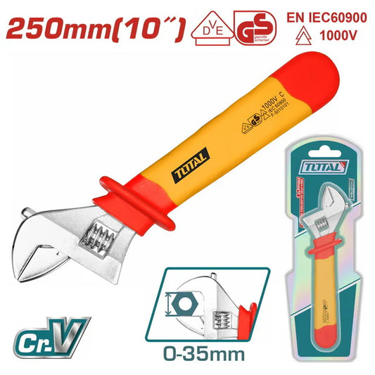 ADJUSTABLE WRENCH  INSULATED THIADW101